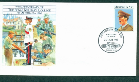 Australia-1986-Royal-Military-College-PSE-Paramatta-FDI-lot37062