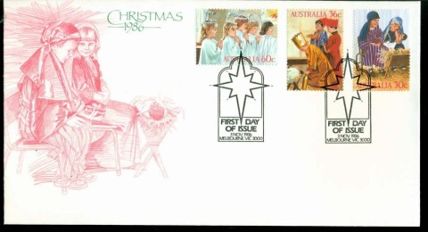 Australia-1986-Xmas-FDC-Lot19751