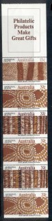 Australia-1987-Aboriginal-Crafts-booklet-pane-MUH