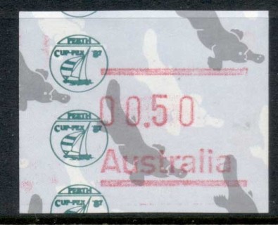 Australia-1987-Cuppex-FRAMA-50c-MUH