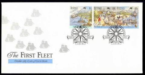 Australia-1987-First-Fleet-Cape-of-Good-Hope-FDC-Lot12332