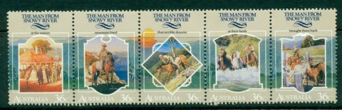 Australia-1987-Man-from-Snowy-River-MUH-Lot17205