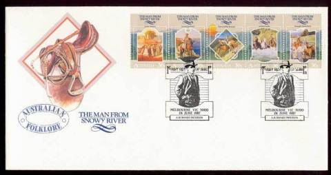 Australia-1987-Snowy-River-FDC-Lot12493