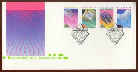 Australia-1987-Techology-FDC-Lot13778