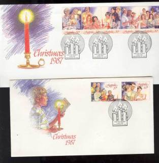 Australia-1987-Xmas-FDC-2-Lot13986