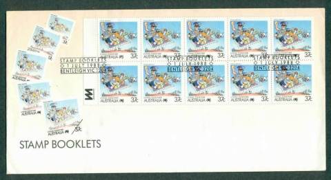 Australia-1988-37c-Leigh-Mardon-Booklet-Pane-FDC-Lot27988