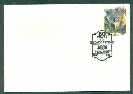 Australia-1988-50-Years-of-Broadcasting-ABC-Pictorial-Postmark-FDI-PSE-lot52235