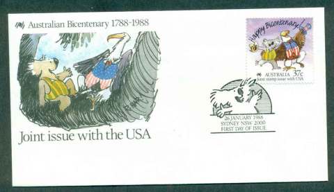 Australia-1988-Bicentenary-Joint-Issue-US