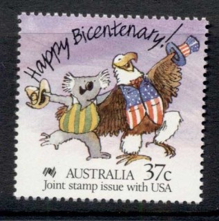 Australia-1988-Bicentennial-Joint-USA-issue-MUH