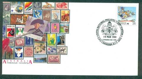 Australia-1988-Canberra-National-Philatelic-Convention-FDC-lot52338