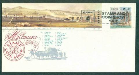 Australia-1988-Melbourne-Stamp-Coin-Show-FDC-lot52342