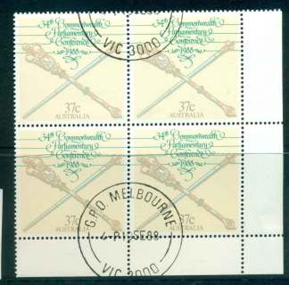 Australia-1988-Parliamentary-Conference-Blk-4-CTO-lot52211