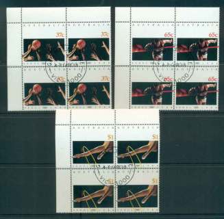 Australia-1988-Seoul-Olympics-Blk-4-CTO-lot52209