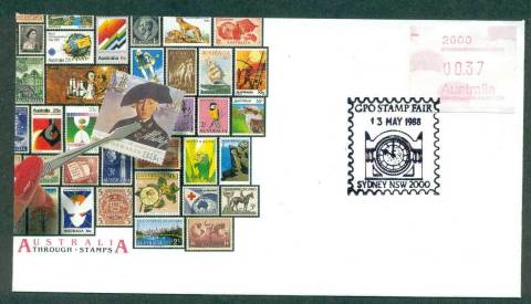 Australia-1988-Sydney-GPO-Stamp-Fair-FRAMA-FDC-lot52341