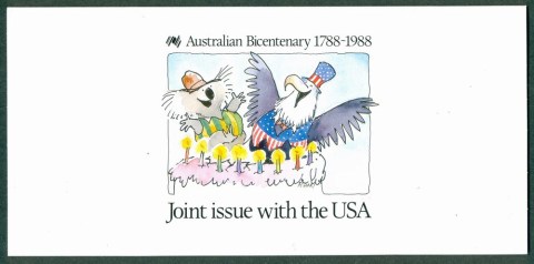 Australia-1988-USA-Australia-Joint-Issue-POP-Lot27839