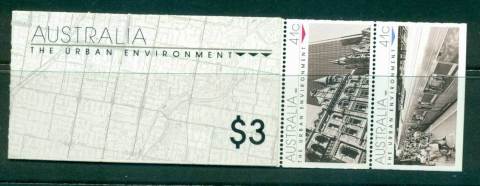 Australia-1989-3-Urban-Environment-B159-Booklet-Lot34148