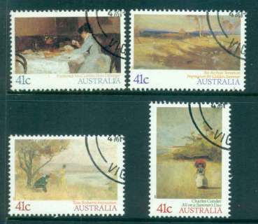 Australia-1989-Australian-Impressionists-CTO-lot52171