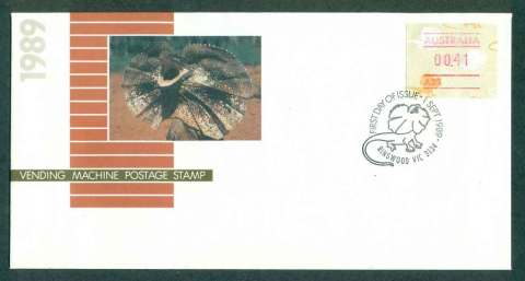 Australia-1989-Frill-Neck-Lizard-FRAMA-A25