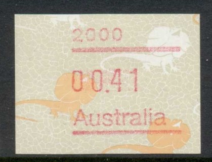 Australia-1989-Lizard-FRAMA-2000-41c-MUH