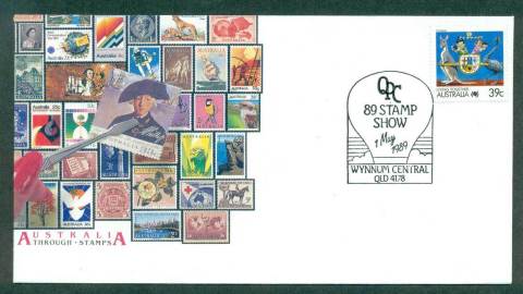 Australia-1989-QPC-Wynnum-Stamp-Show-FDC-lot52344