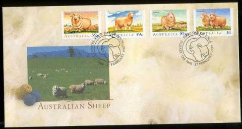 Australia-1989-Sheep-FDC-Lot12561