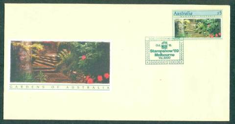 Australia-1989-Stampshow-89-Melbourne-5-FDC-lot52347