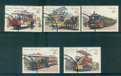 Australia-1989-Trams-CTO-lot52179