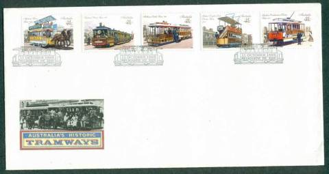 Australia-1989-Tramways-FDC-Lot27992