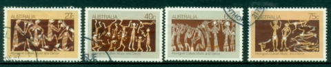 Australia-1982-Aboriginal-Bark-Paintings-FU