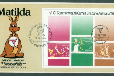 Australia-1982-Commonwealth-Games-MS-Maxicard-lot80393