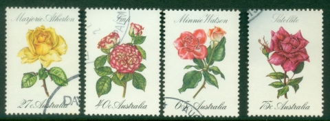 Australia-1982-Flowers-Roses-FU
