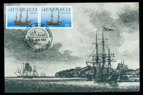 Australia-1983-Australia-Day-Maxicard-lot80390