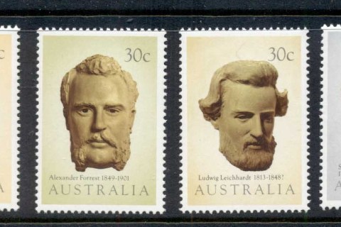 Australia-1983-Australian-Explorers-MUH