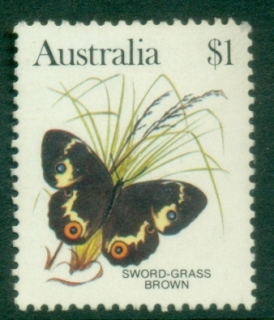 Australia-1983-Insects-Butterflies-1-FU