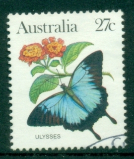 Australia-1983-Insects-Butterflies-27c-FU