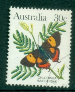Australia-1983-Insects-Butterflies-30c-FU_2