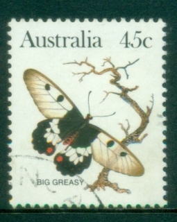 Australia-1983-Insects-Butterflies-45c-FU