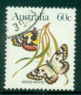 Australia-1983-Insects-Butterflies-60c-FU