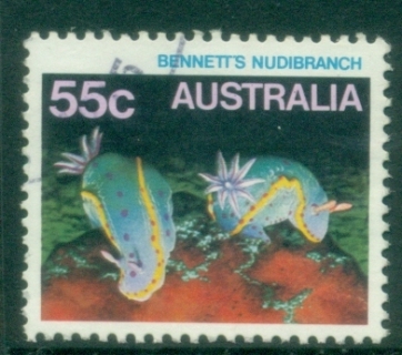 Australia-1984-86-Marine-Life-55c-FU