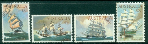 Australia-1984-Clipper-Ships-FU
