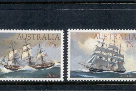 Australia-1984-Clipper-Ships-MUH