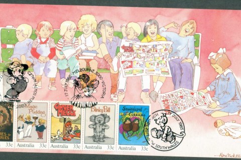 Australia-1985-Childrens-Books-Maxicard-lot80400