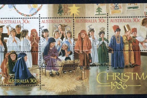 Australia-1986-Xmas-MS-MUH