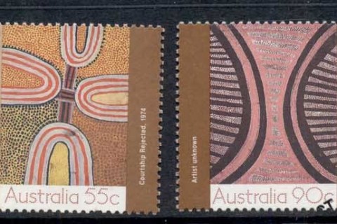 Australia-1987-Aboriginal-Paintings-FU