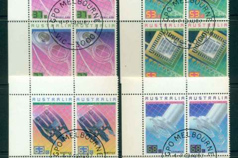 Australia-1987-Achievements-in-Technology-Blks-4CTO-lot52218