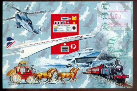 Australia-1987-CUPPEX-FRAMA-Maxicard-lot80460