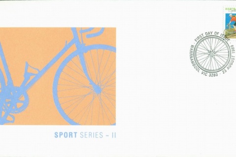 Australia-1989-Cycling-41c-FDC-Lot19877