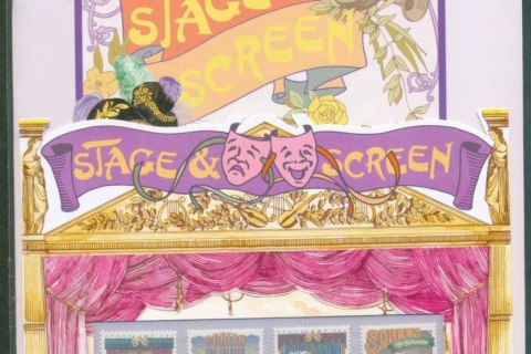 Australia-1989-Stars-of-Stage-Screen-Prints-Booklet-Pk-lot32191