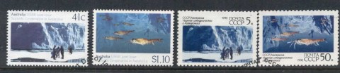 Australia-1990-Antarctic-Cooperation-Russia-FU