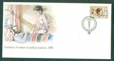 Australia-1990-Centenary-of-Women-in-Medical-Practice